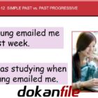 پاورپوینت انگلیسی درباره زمان گذشته