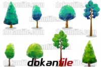 وکتور درخت سرو | شماره 2