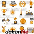 وکتور مدال، جام و جوایز